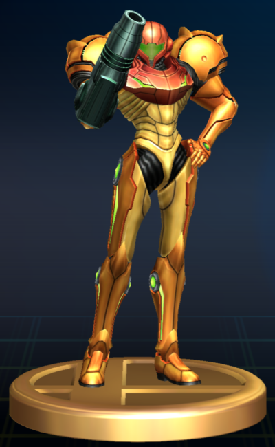 Samus (Varia Suit) - Brawl Trophy.png