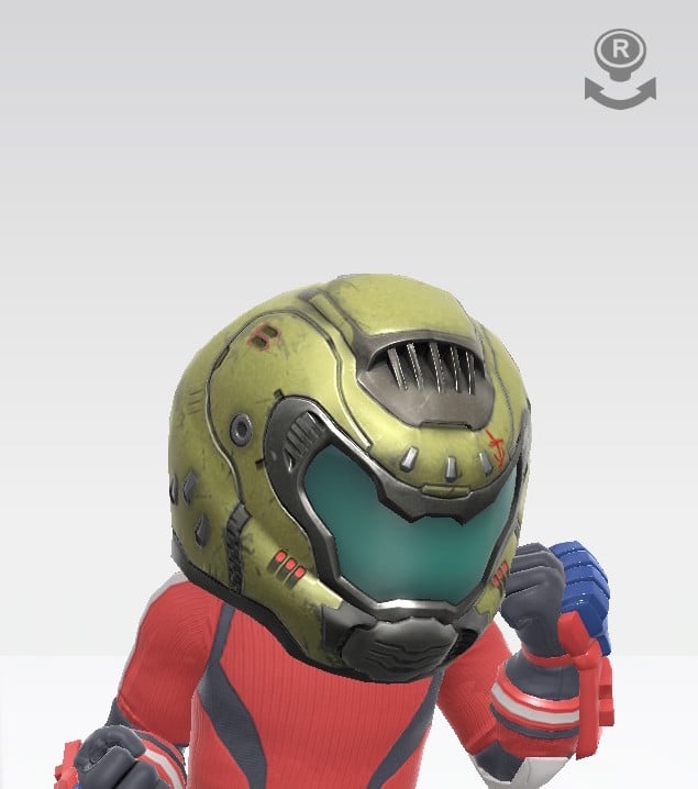 File:SSBU Doom Slayer Helmet.jpg - SmashWiki, the Super Smash Bros. wiki