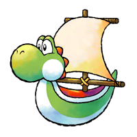 Brawl Sticker Yoshi Ship (Yoshi Topsy-Turvy).png