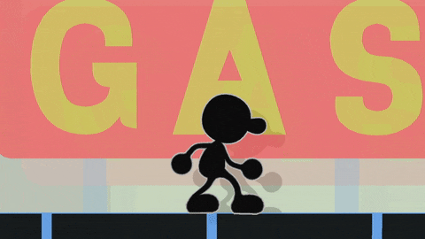 Mr. Game &amp; Watch's side taunt in Smash 4