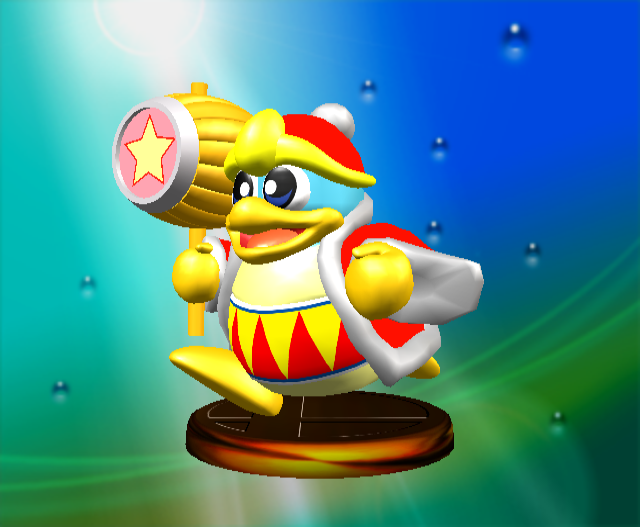 File:King Dedede Trophy Akaneia.png