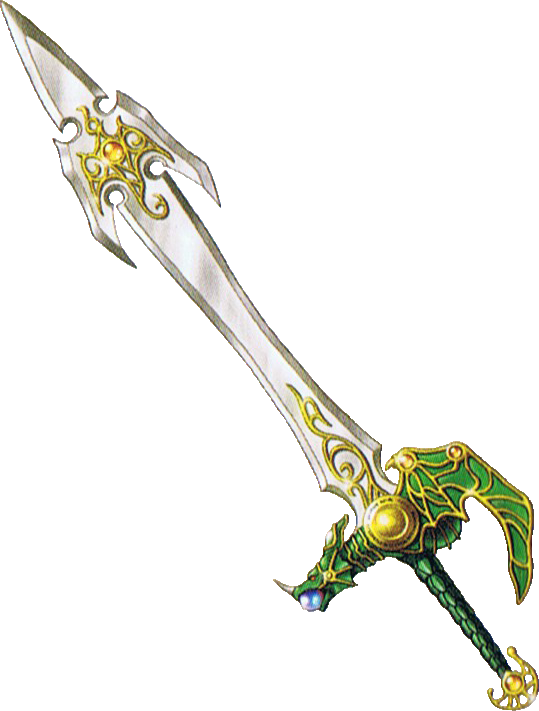 File:DQIVDS - Zenithian sword.png - SmashWiki, the Super Smash Bros. wiki