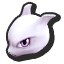 Mewtwo's stock icon in Super Smash Bros. for Wii U.