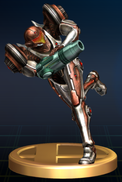 Samus (Dark Suit) - Brawl Trophy.png