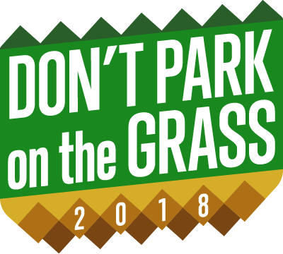 File:Don't Park on the Grass 2018 logo.png