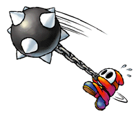 Brawl_Sticker_Mace_Guy_(Yoshi_Topsy-Turv