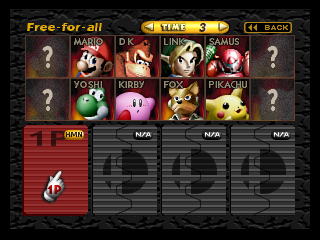 File:Starter characters SSB64.png