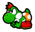 Brawl Sticker Yoshi (Paper Mario TTYD).png