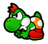 File Brawl Sticker Yoshi Paper Mario Ttyd Png Smashwiki The Super Smash Bros Wiki