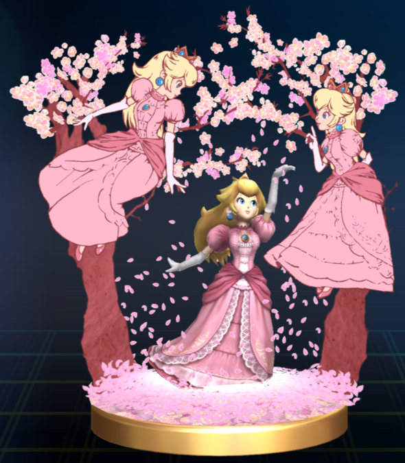 Peach Blossom - Brawl Trophy.png