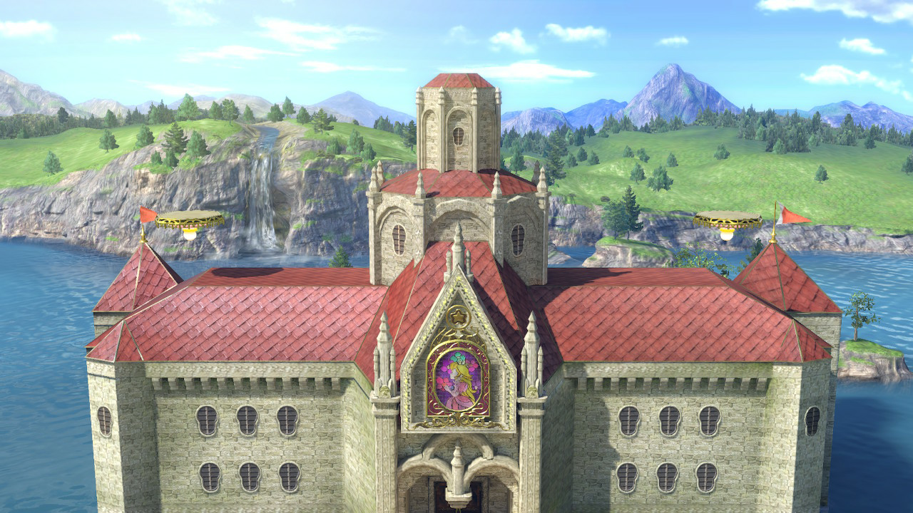 File:SSBU-Princess Peach's Castle.png - SmashWiki, the Super Smash Bros ...