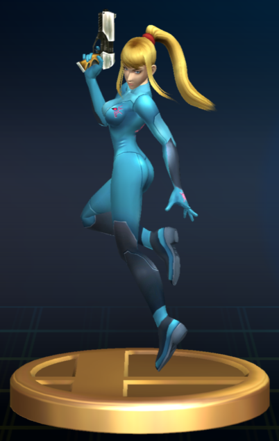 Zero Suit Samus - Brawl Trophy.png. 