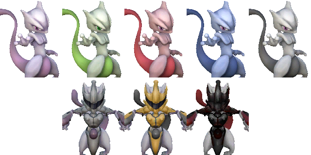 Armored Mewtwo - Smash Ultimate Costume Render by unbecomingname on  DeviantArt