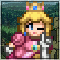 A snapshot of Peach's artwork from the fan flash game, Super Smash Flash 2.