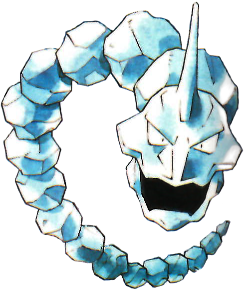 Pokémon - (095) Crystal Onix