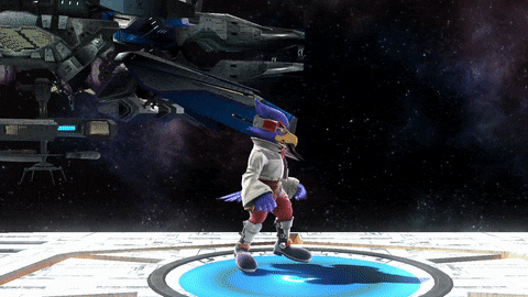 Falco's side taunt.