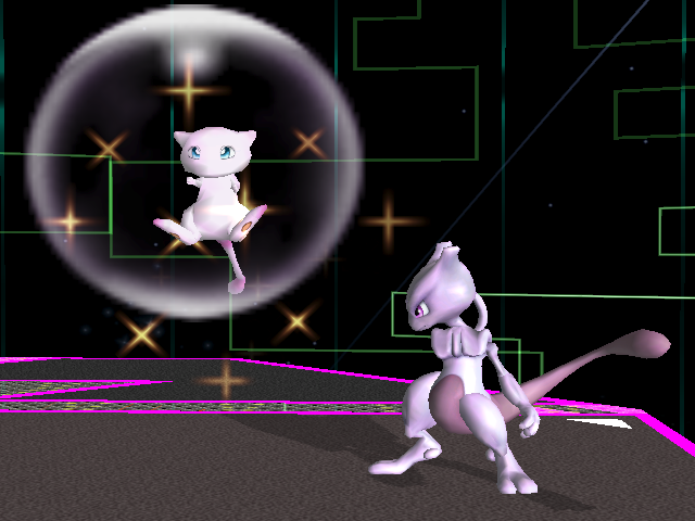 File:Mew and Mewtwo SSBM.png