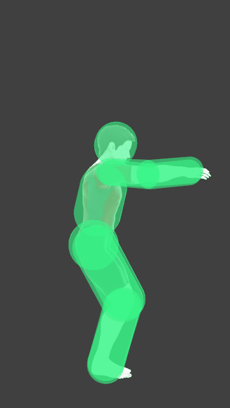 Wii Fit Trainer's Up throw.