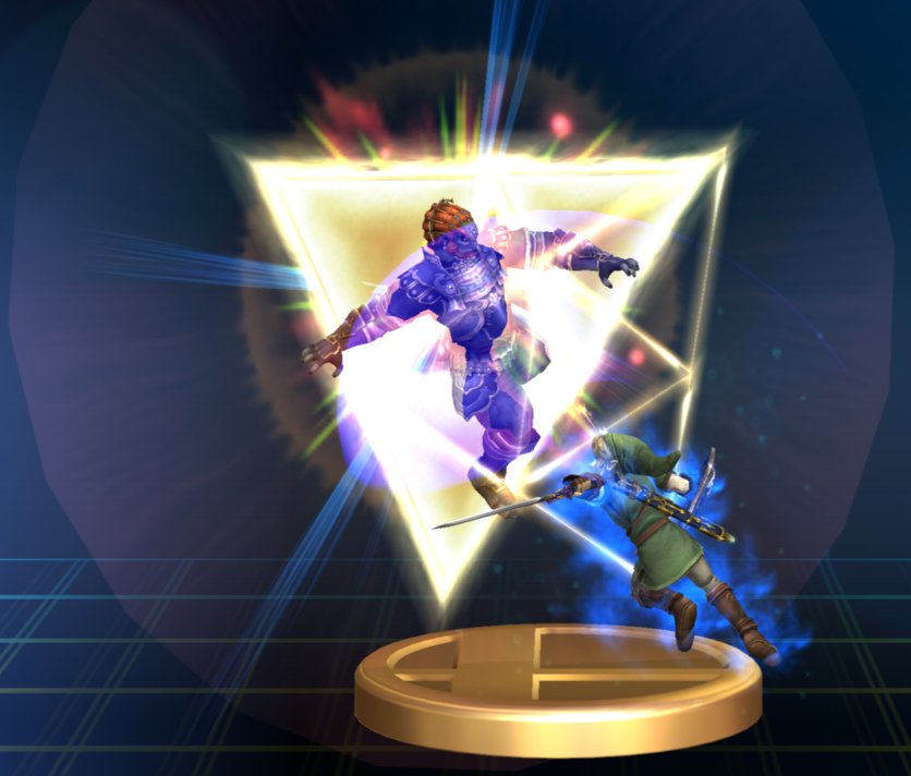 Triforce Slash (Link) - Brawl Trophy.png