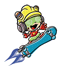 File:Brawl Sticker 9-Volt (WarioWare Touched!).png