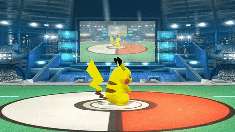 Pikachu's down taunt in Smash 4