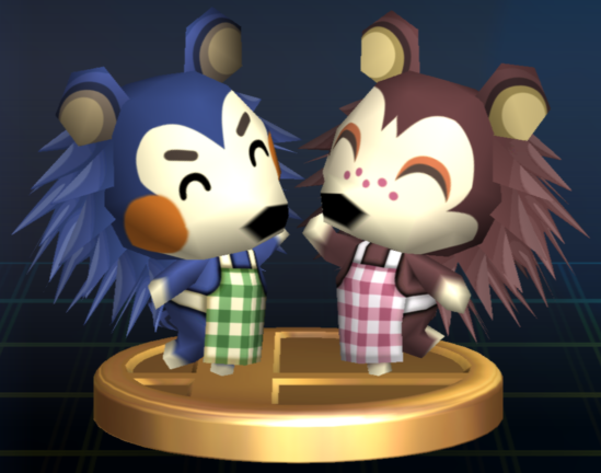 Sable and Mabel - Brawl Trophy.png