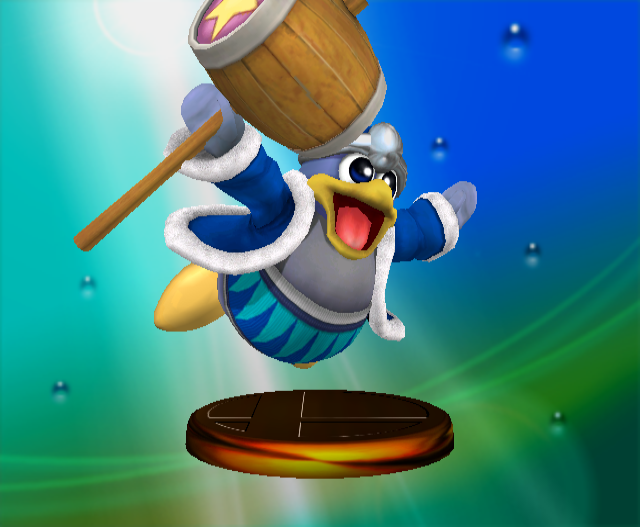 File:King Dedede Trophy (Smash 2) Akaneia.png