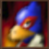 Falco's character selection screen icon from v0.9. onwards.