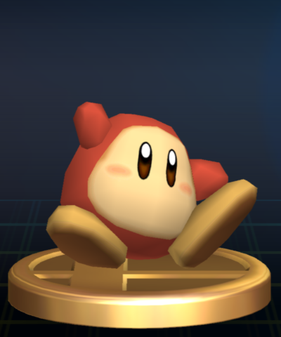 File:Waddle Dee - Brawl Trophy.png