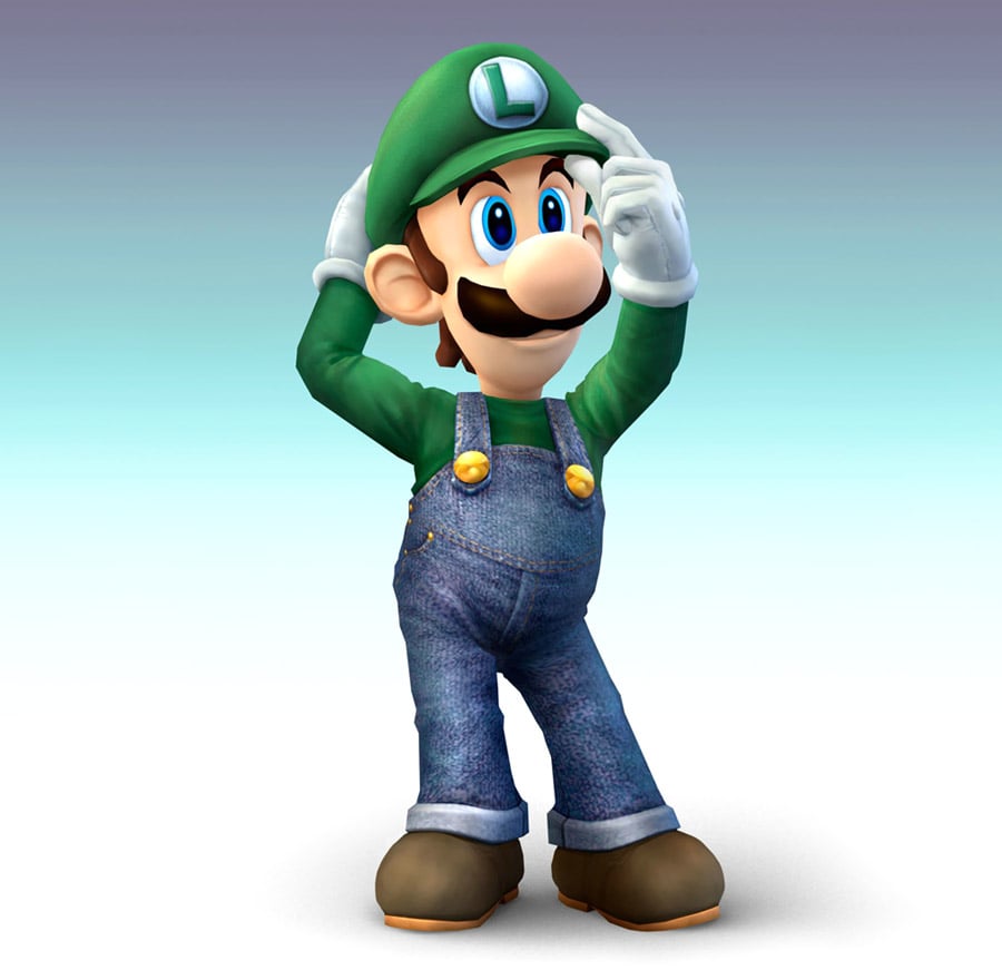 Super Smash Bros Luigi