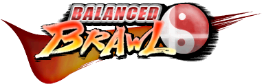 The logo of Balanced Brawl, a mod of Super Smash Bros. Brawl.