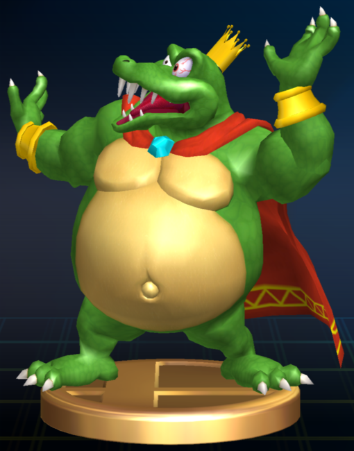 King K. Rool - Brawl Trophy.png