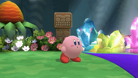 Kirby's side taunt in Smash 4