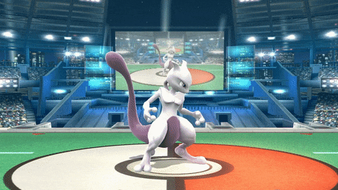 Mewtwo's up taunt in Smash 4