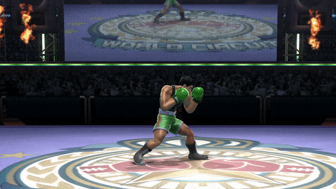 Little Mac's side taunt in Smash 4