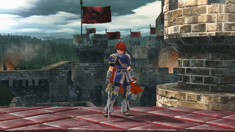 Roy's up taunt in Smash 4