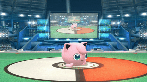 Jigglypuff's up taunt in Smash 4