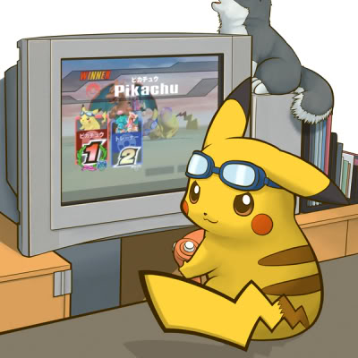 File:Pikachu playing brawl.jpg