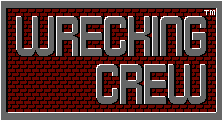 Wrecking Crew title screen/logo without "TM"