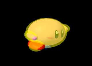 Hitbox for Kirby's Backwards Roll