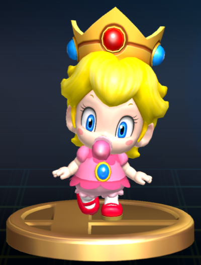 File:Baby Peach - Brawl Trophy.png