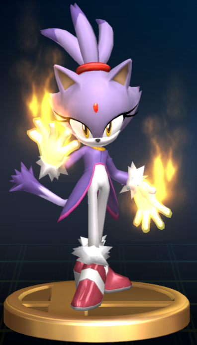 Blaze the Cat - Brawl Trophy.png