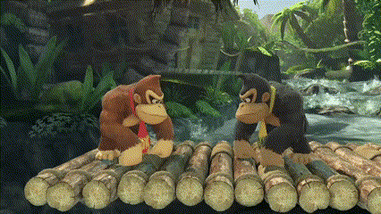 DK Kong Karry Back Throw SSBU.gif