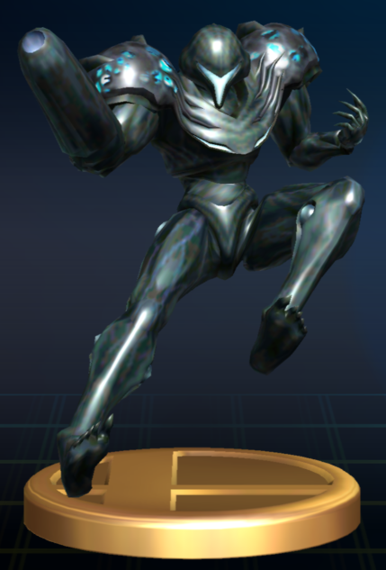 Dark Samus - Brawl Trophy.png