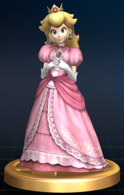 Peach - Brawl Trophy.png