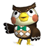 Brawl_Sticker_Blathers_(Animal_Crossing_