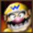 Wario's character selection screen icon.