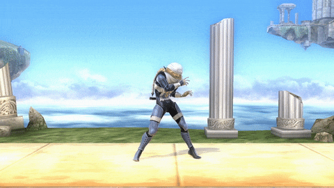 Sheik's up taunt in Smash 4