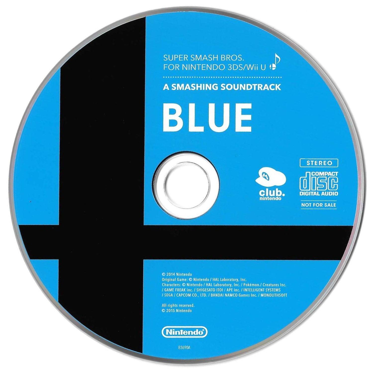 Smash soundtrack. Диски Nintendo. Nintendo Optical Disc. OST "Blue Velvet". Soundtrack Blue Comic.