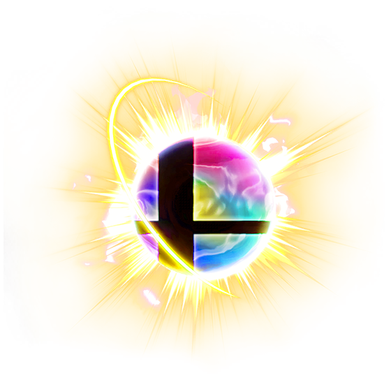 Super Smash Bros. Smash Ball Sticker